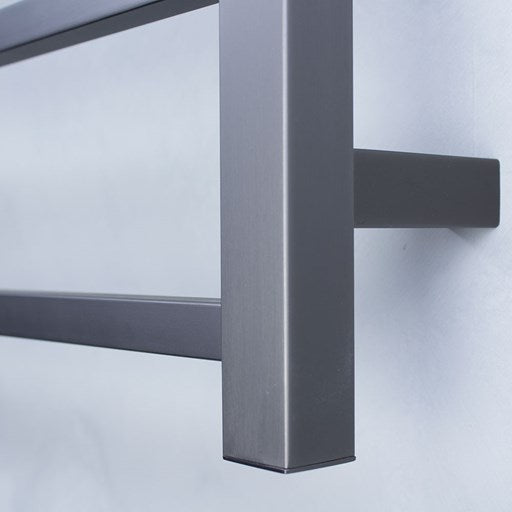 Gun Metal Grey 700 x 830mm Rnd Non Heated Towel Rail