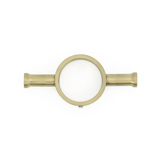 Vertical Towel Rail Hook for Vertical Heated Bar Light Gold