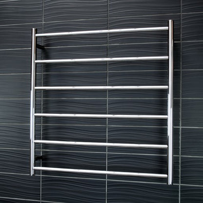 Polished 800 x 830mm Rnd Non Heated Towel Rail