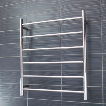 Polished 700 x 830mm Rnd Non Heated Towel Rail