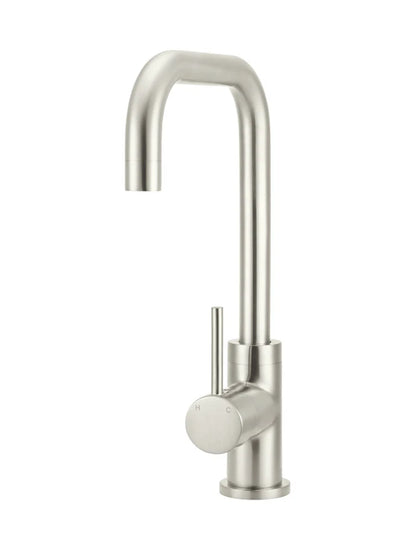 Round Kitchen Mixer Tap Curved