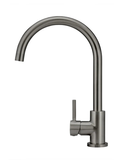 Round Gooseneck Kitchen Mixer Tap