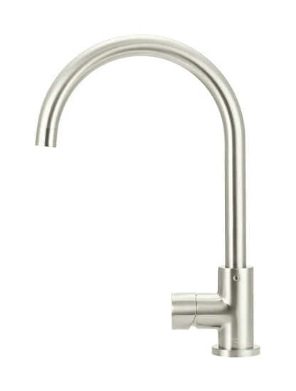 Round Kitchen Mixer Tap - Pinless Handle