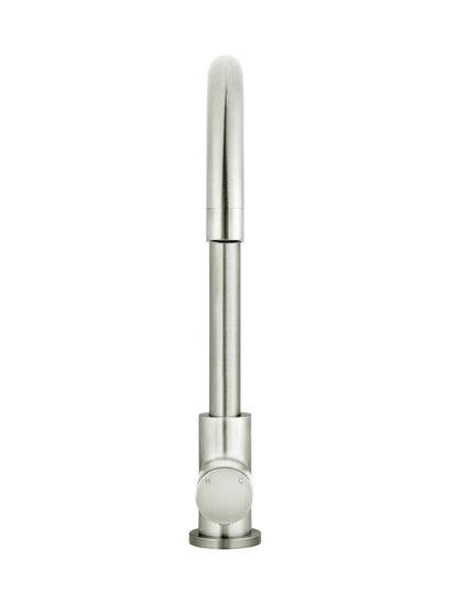 Round Kitchen Mixer Tap - Pinless Handle