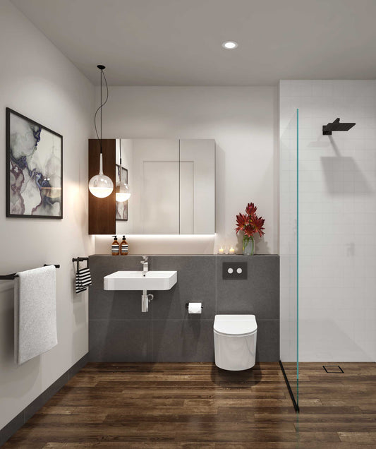 MODIA WH CF Toilet Pan + Flat Seat 4.5/3