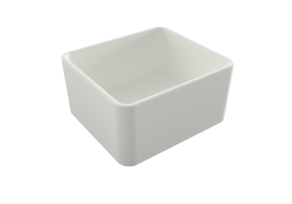 KIT - Novi 50x46 Fireclay Butler Sink (Overflow) – Matte White