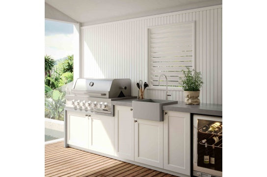 Novi 60x46 Fireclay Butler Sink -Concrete Look