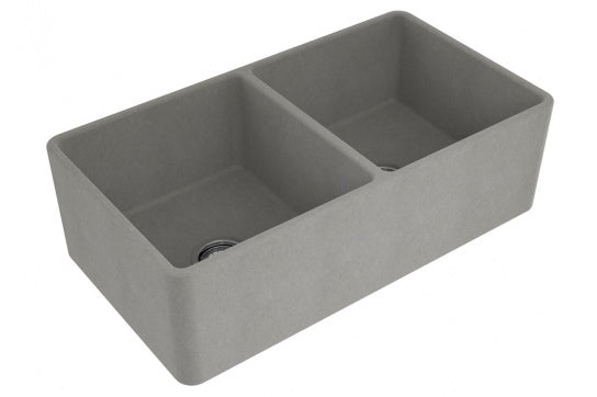 KIT - Novi 85x46 Fireclay Butler Sink – Concrete