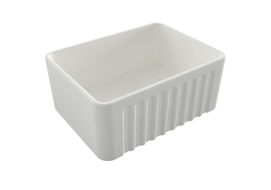 KIT - Novi 60x46 Fireclay Butler Sink (Overflow) – Matte White