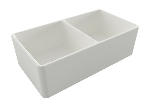 KIT - Novi 85x46 Fireclay Butler Sink (Overflow) – Matte White