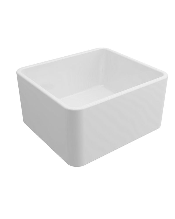 Novi 50x46 Fireclay Butler Sink - Gloss White