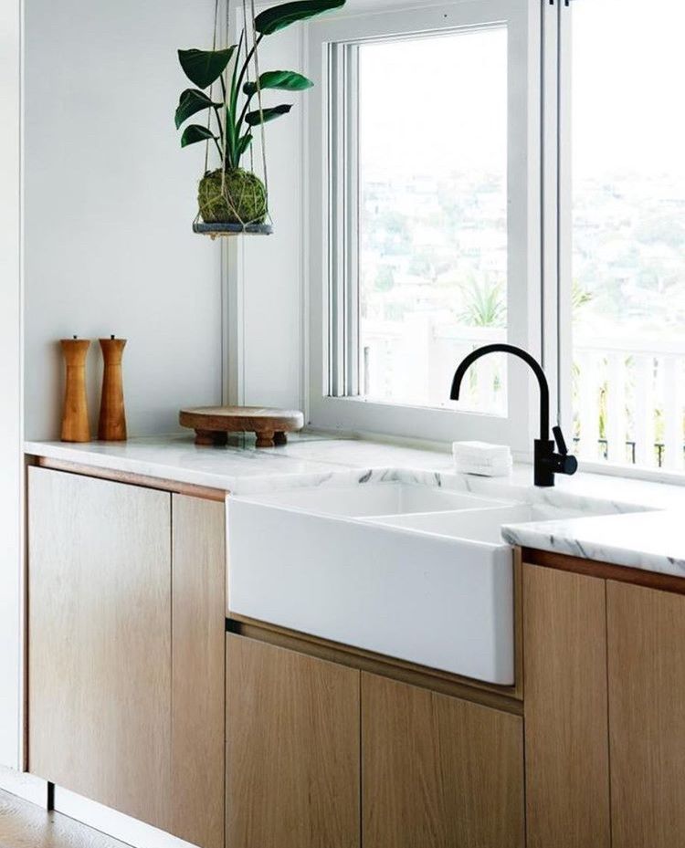 KIT - Novi 85x46 Fireclay Butler Sink (Overflow) – Gloss White