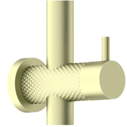 OPAL TWIN SHOWER BRUSHED GOLD