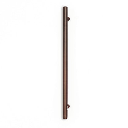 Vertical Single Heated Towel Bar 40mm X 950mm Oil Rubbed Bronze