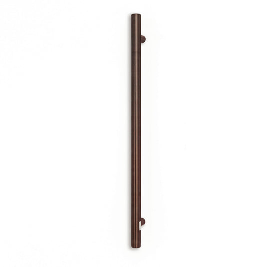 Vertical Single Heated Towel Bar 40mm X 950mm Oil Rubbed Bronze
