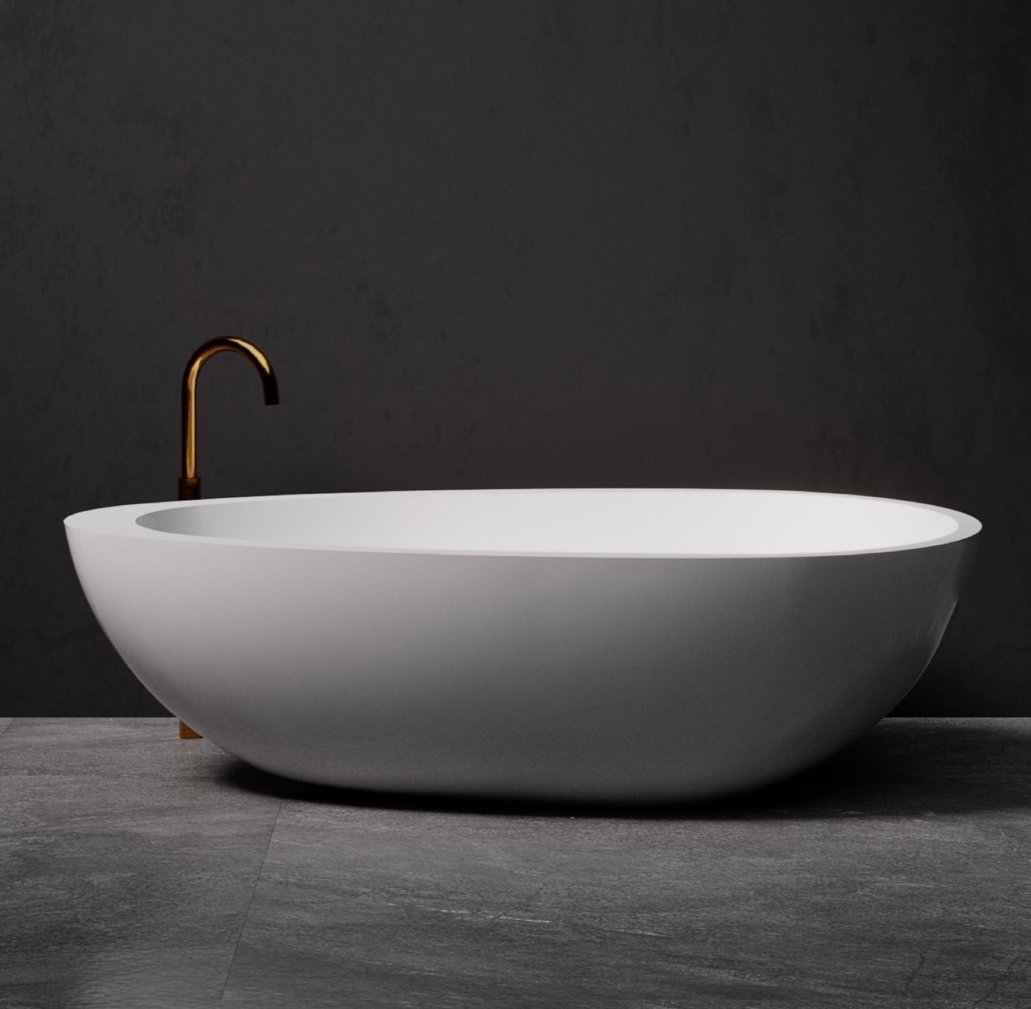 Pietra Bianca Whitney Freestanding Bath Tub (PB4095-17)