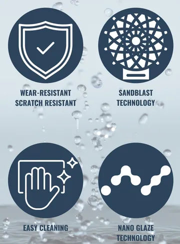 NANO GLAZE SCRATCH RESISTANT 760x440x220mm