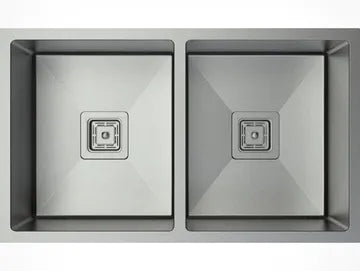 760x440x220mm Double Bowl Stainless Steel Sink