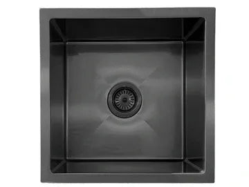 GUNMETAL/BLACK NANO GLAZE SCRATCH RESISTANT 450x450x220mm