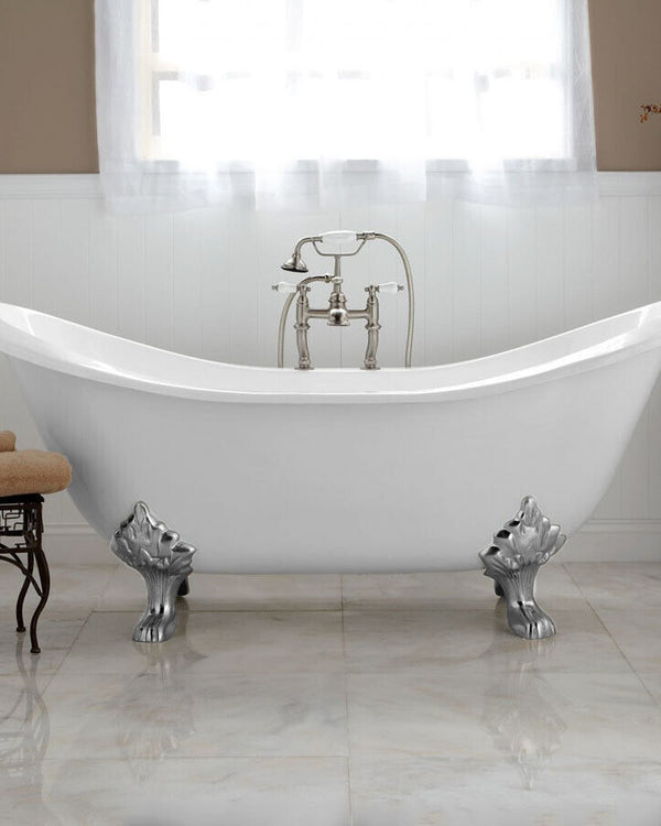 Antique Tub 1800mm Acrylic Claw Foot Baths