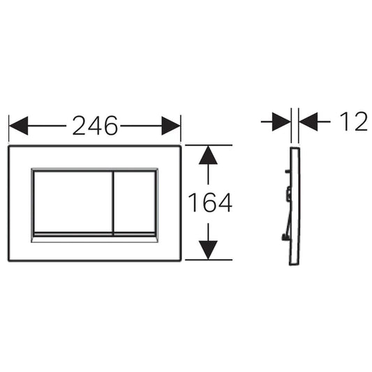 Sigma 30 DF chrome/matt chrome/chrome