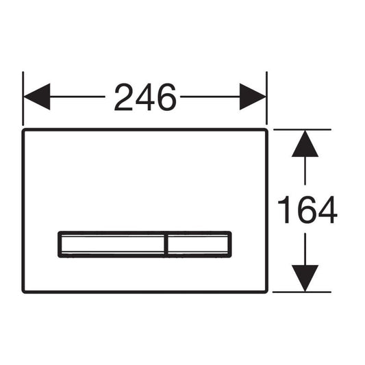 Sigma50 Mechanical DF sand, brushed chrome button (Run out line)