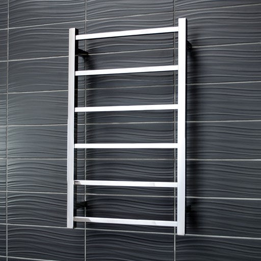 Polished 500 x 830mm Squ Non Heated Towel Rail
