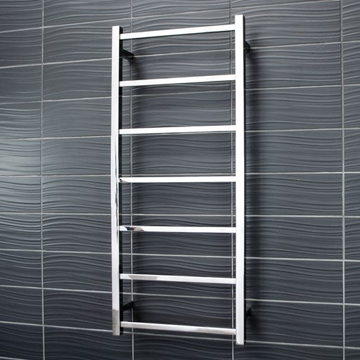 Polished 500 x 1130mm Squ Non Heated Towel Rail
