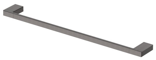 Milos Single Towel Rail Gunmetal