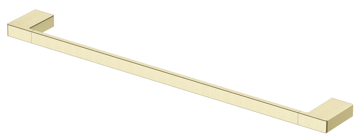 Milos Single Towel Rail French Gold