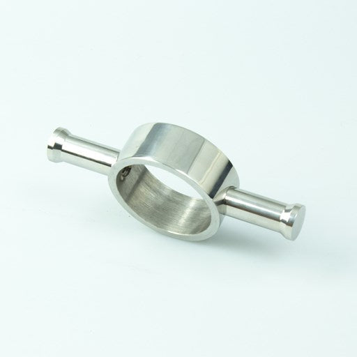 Vertical Towel Rail Hook for Vertical Heated Bar Polished SS